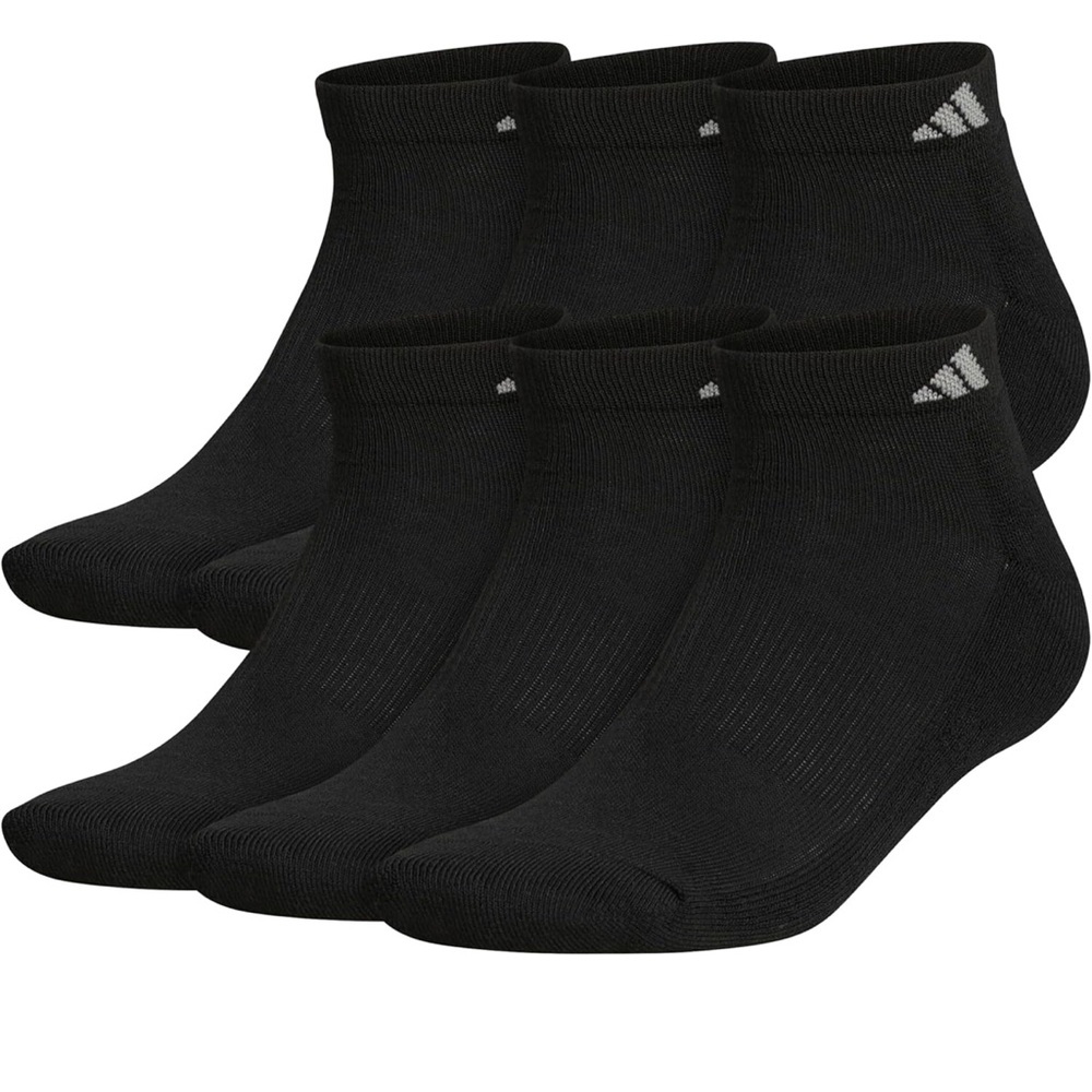 NWT 2- 6 packs! Adidas athletic cushioned low cut socks with arch compress (12)